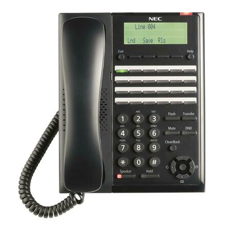 NEC Digital 24-Button Telephone - Black NEC-BE117452